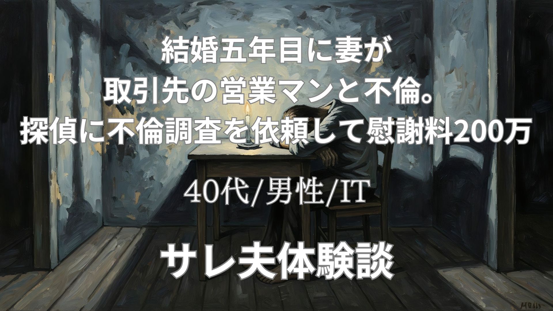 自分で尾行するのは絶対にだめ？妻の不倫を疑った40代男性が、夜中のネット検索から探偵事務所に行くまで